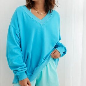 Aerie V-Neck Sweatshirt